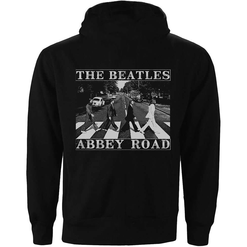 The Beatles - Abbey Road Vest met capuchon - Zwart